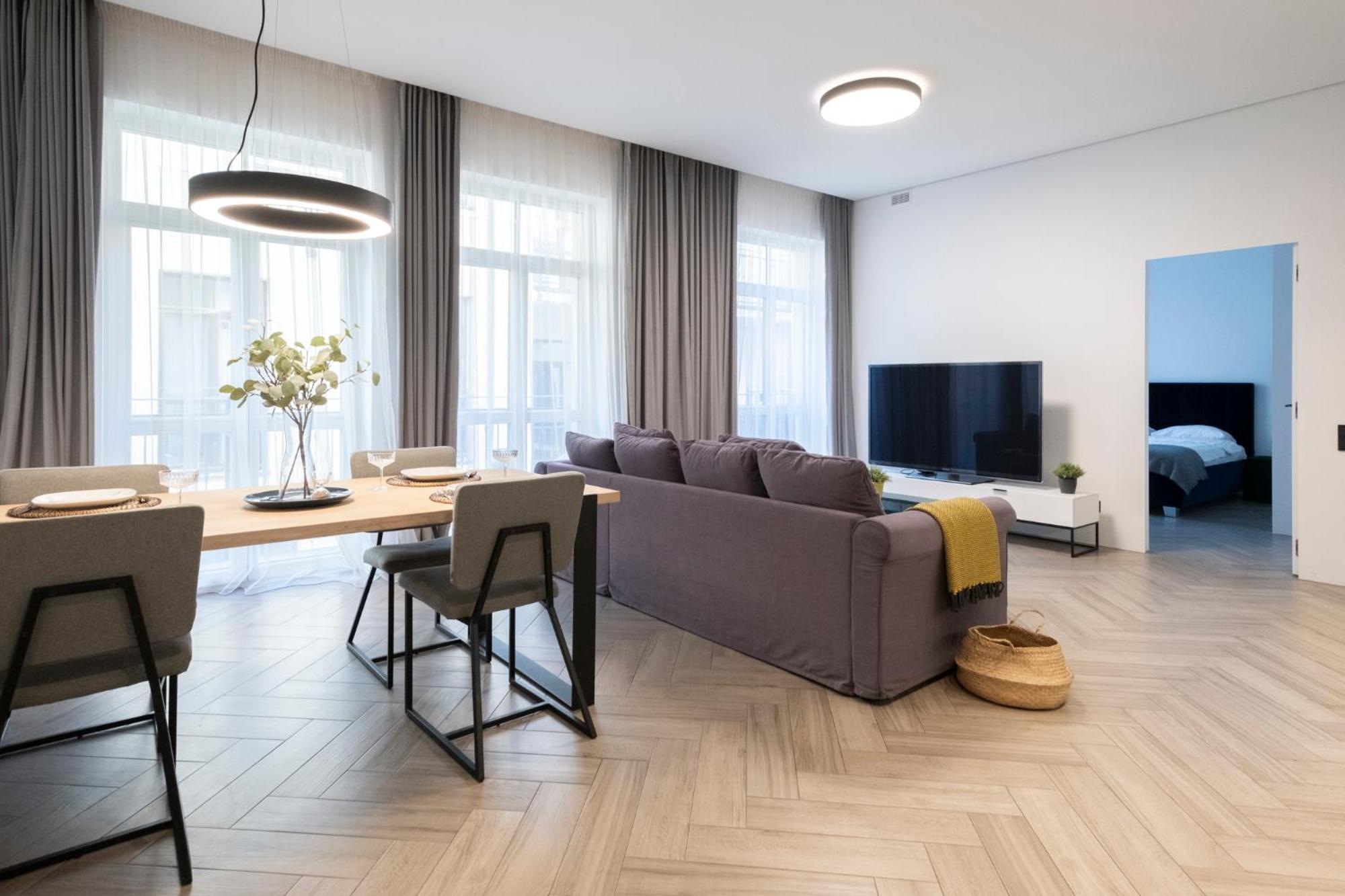 Cohost I Oldtown 60M2 Apt W-Garage Parking, Balcony & Self Check-In VNO Exterior foto