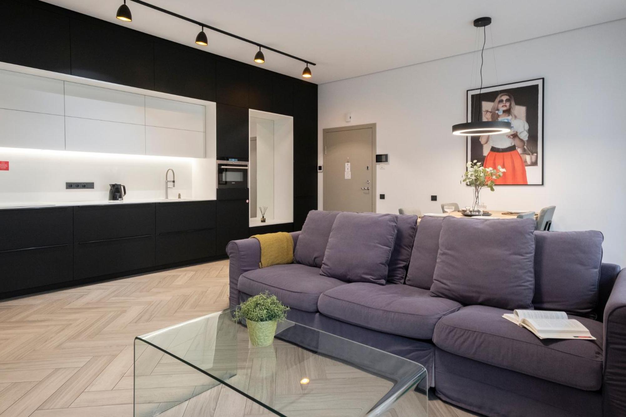 Cohost I Oldtown 60M2 Apt W-Garage Parking, Balcony & Self Check-In VNO Exterior foto
