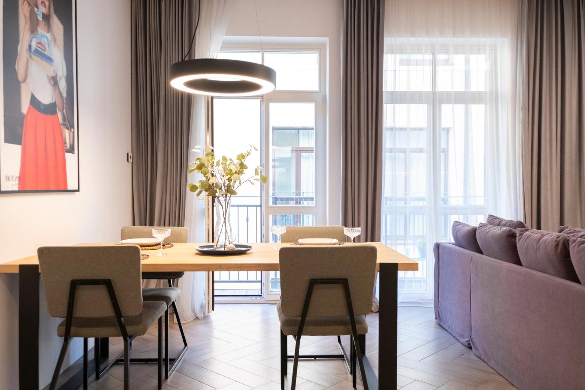 Cohost I Oldtown 60M2 Apt W-Garage Parking, Balcony & Self Check-In VNO Exterior foto